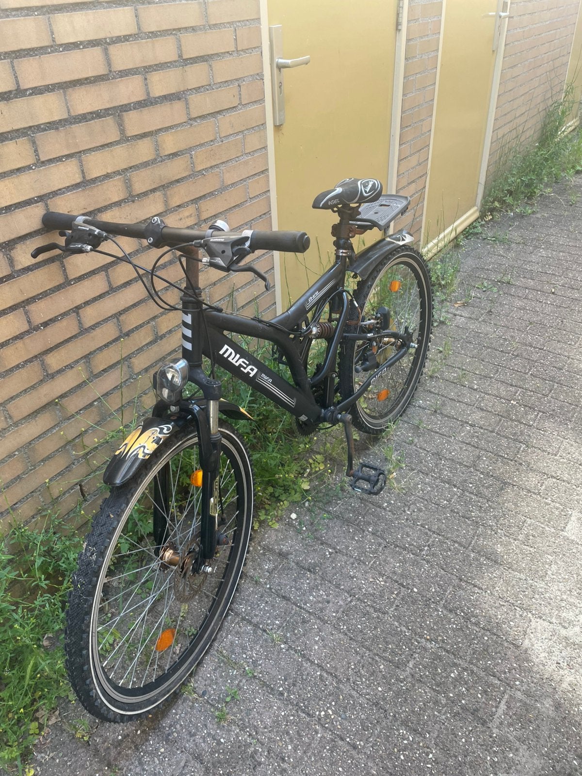 Mifa fiets, Fietsen en Brommers, Fietsen | Mountainbikes en ATB, Gebruikt, Heren, Overige merken, Minder dan 45 cm, Ophalen