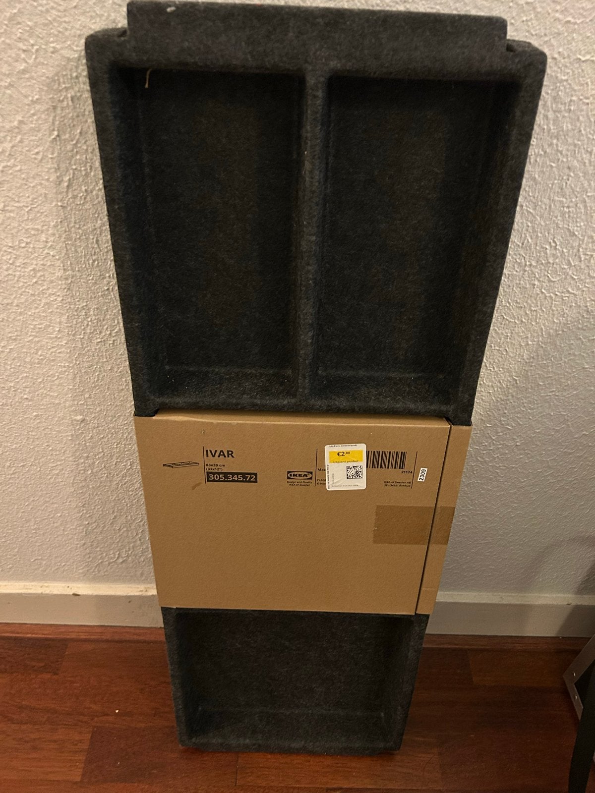 IKEA IVAR Vilt Plankeninzet 30x80 cm, Ophalen, Minder dan 50 cm, Nieuw, Minder dan 100 cm