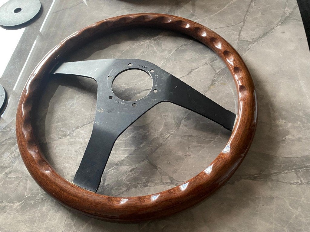Vintage houten sportstuur 3 spaaks - oldtimer/klassieker, Ophalen of Verzenden, Nieuw, BMW