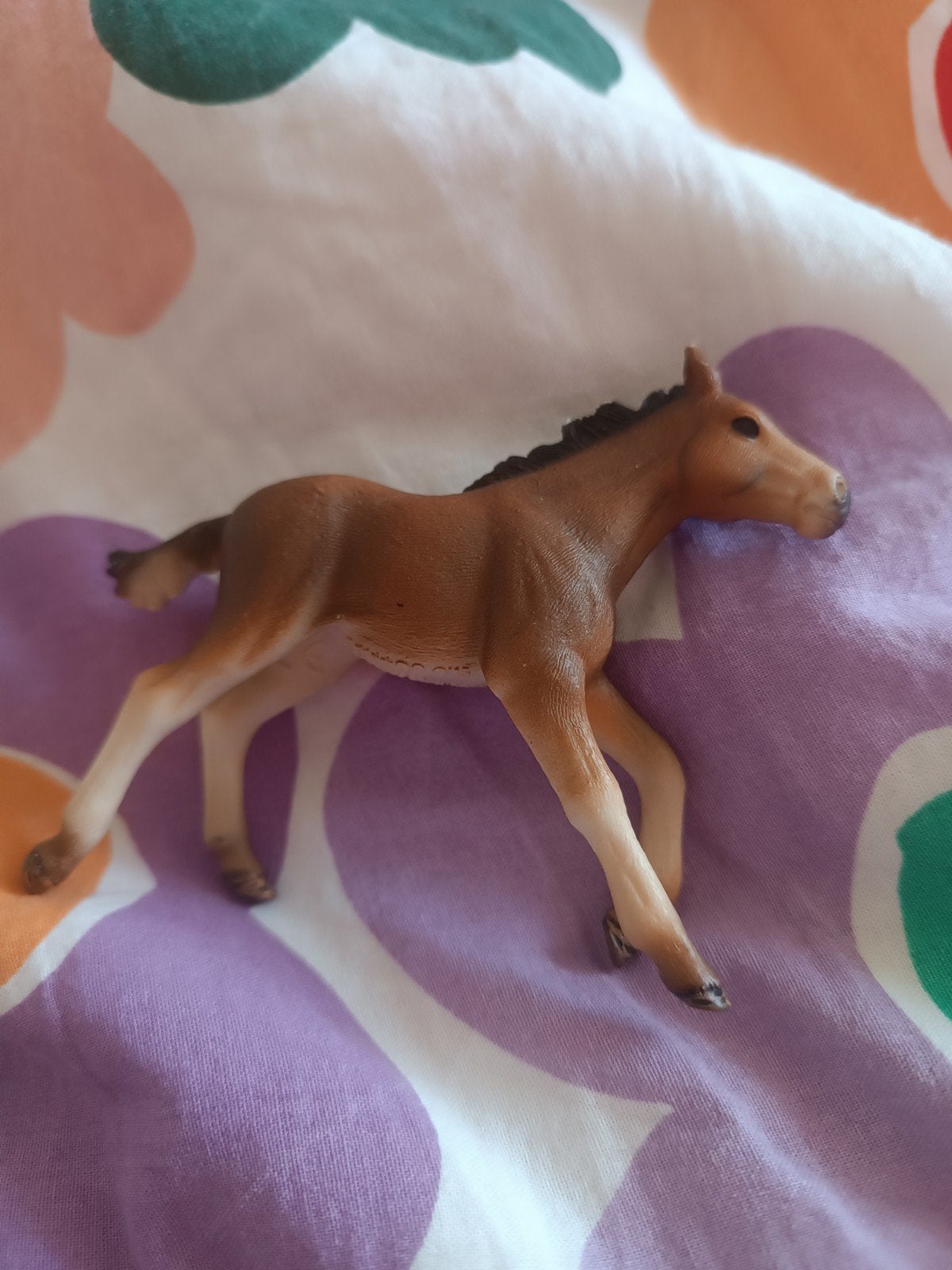 Schleich Veulen Paard Bruin Speelgoed Figuur, Ophalen of Verzenden, Zo goed als nieuw
