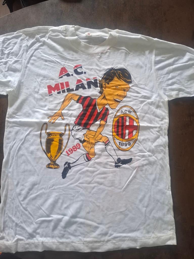 2x Marco van Basten / AC Milan shirt, Ophalen of Verzenden