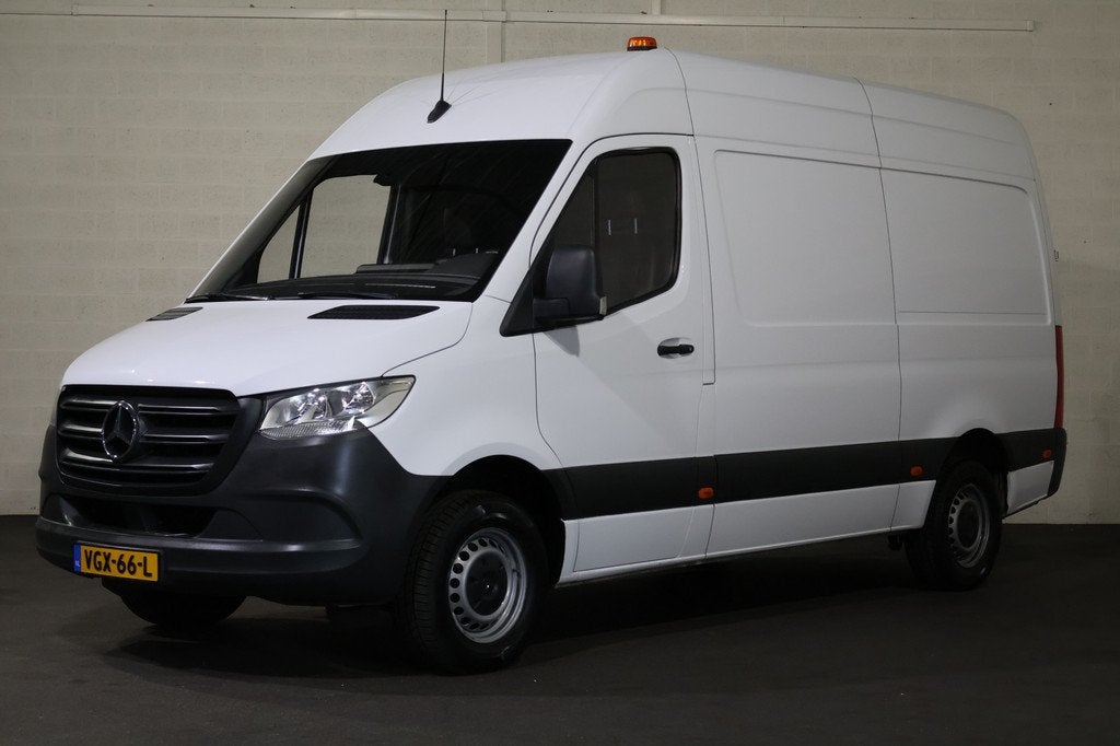 Mercedes-Benz Sprinter 316 CDI L2 H2 Automaat 2.8t Trekhaak, Auto's, Gebruikt, Euro 6, 4 cilinders, Wit