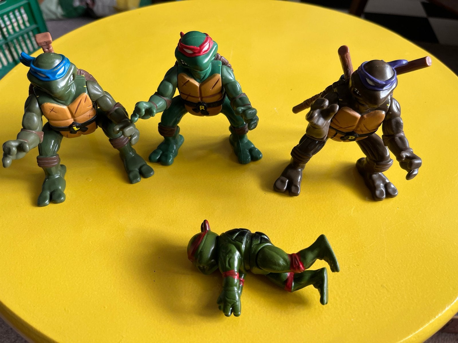 Vintage Teenage Mutant Ninja Turtles Playmates 1993, Ophalen of Verzenden, Gebruikt