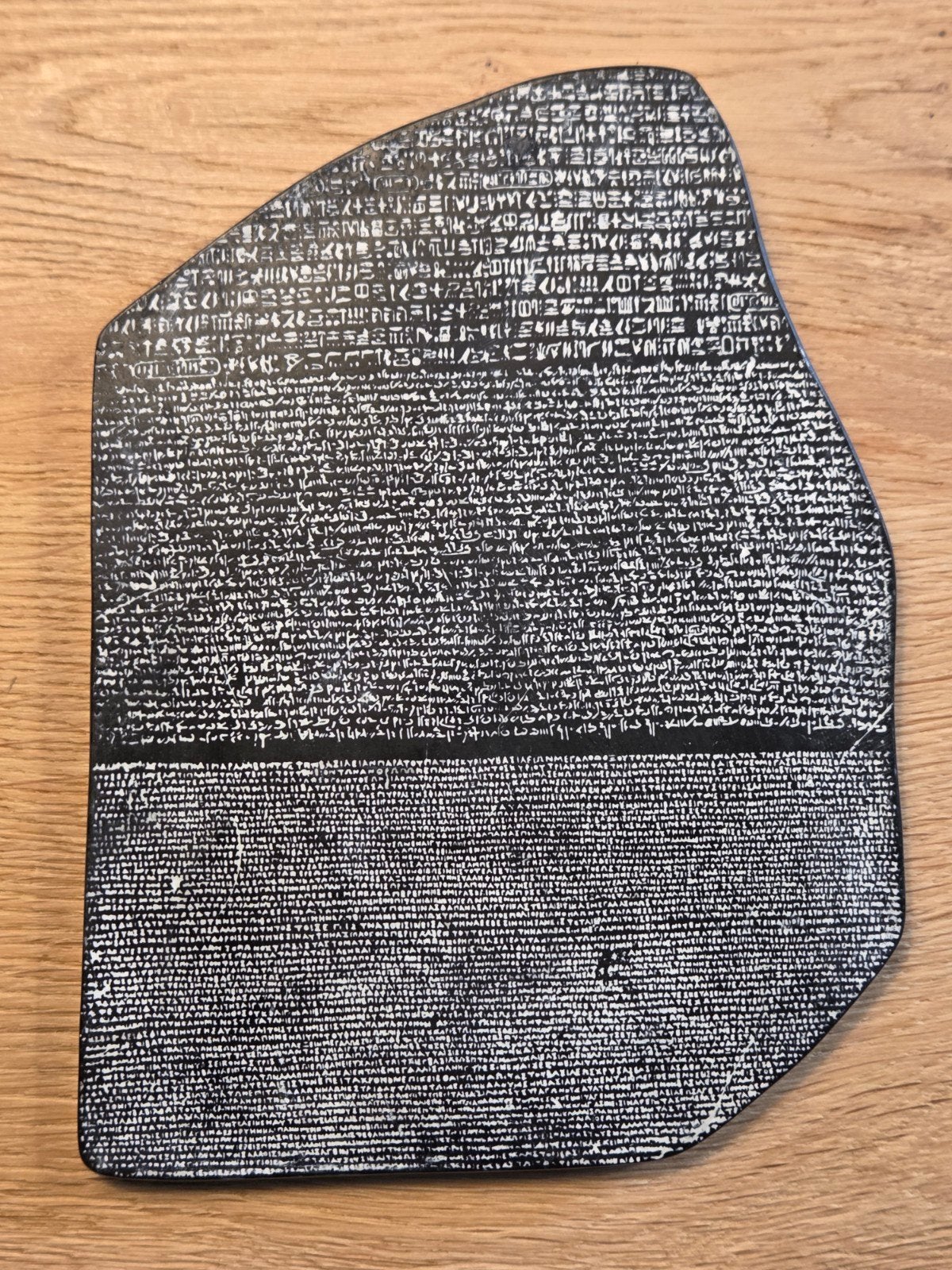 Rosetta Steen replica uit Egypte - Souvenir, Ophalen of Verzenden, Zo goed als nieuw