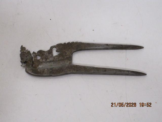 oosters mes schaar indonesisch 14,5 cm lang (392), Antiek en Kunst, Ophalen of Verzenden