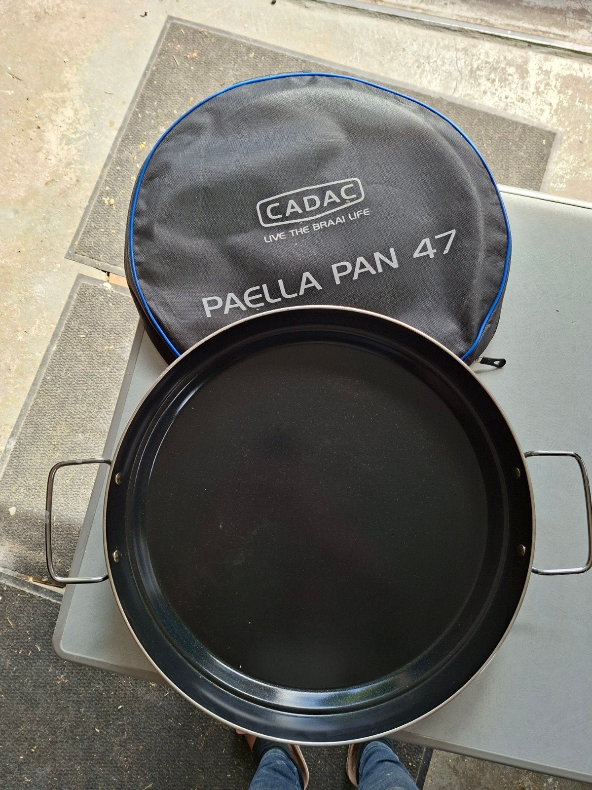 Cadac Paella Pan 47 met draagtas, Ophalen, Zo goed als nieuw, Cadac