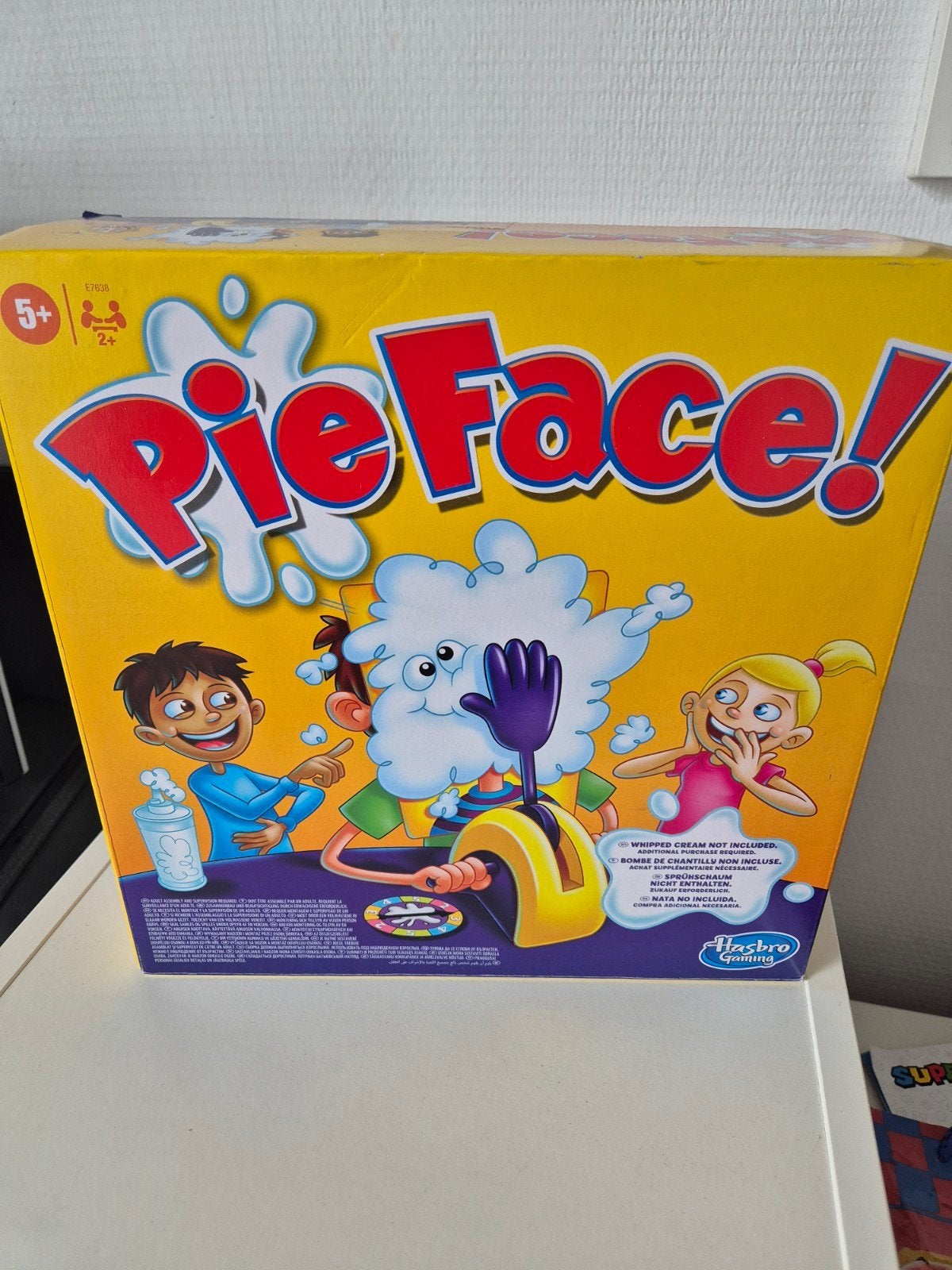 Pie Face! Hasbro Gaming - Hilarisch familiespel, Hobby en Vrije tijd, Ophalen of Verzenden, Nieuw
