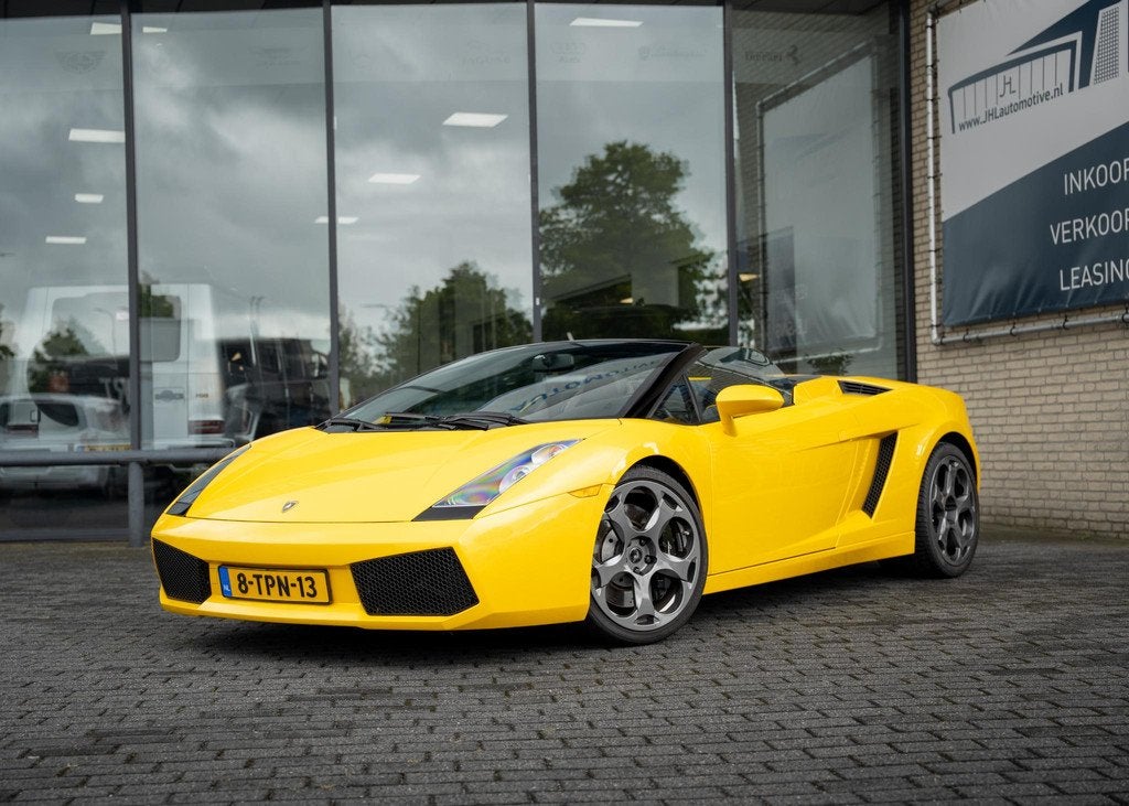 Lamborghini Gallardo 5.0 V10 Spyder*ORIGNL*1e EIG.*LIFT*COLL, Auto's, Lamborghini, Automaat, Gebruikt, Cabriolet, Bedrijf