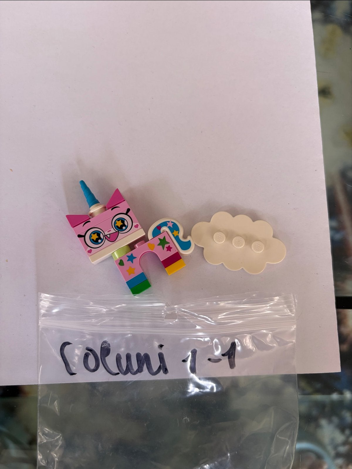 LEGO Unikitty figuur met wolkje - The LEGO Movie 2, Ophalen of Verzenden, Gebruikt