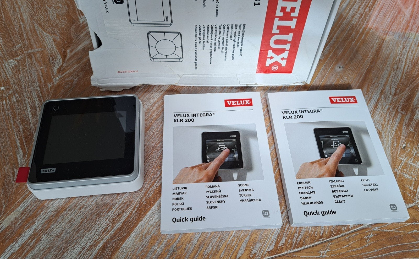 Velux Integra KLR 200 Afstandsbediening, Ophalen of Verzenden, Nieuw, Dakraam