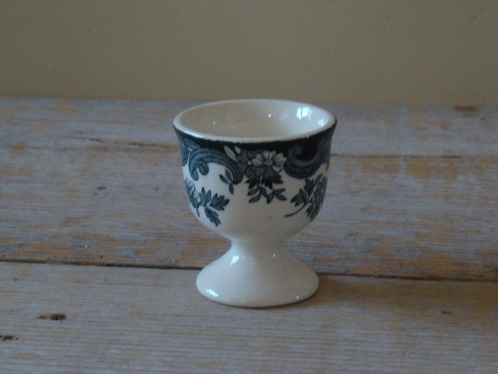 1x Eierdopje, Engels blauw, Palissy, gaaf, Ophalen of Verzenden