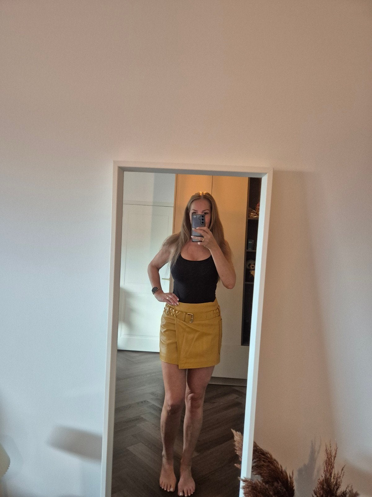 Lams leren rokje van nikkie, Kleding | Dames, Rokken, Zwart, Ophalen of Verzenden, Zo goed als nieuw, Maat 34 (XS) of kleiner
