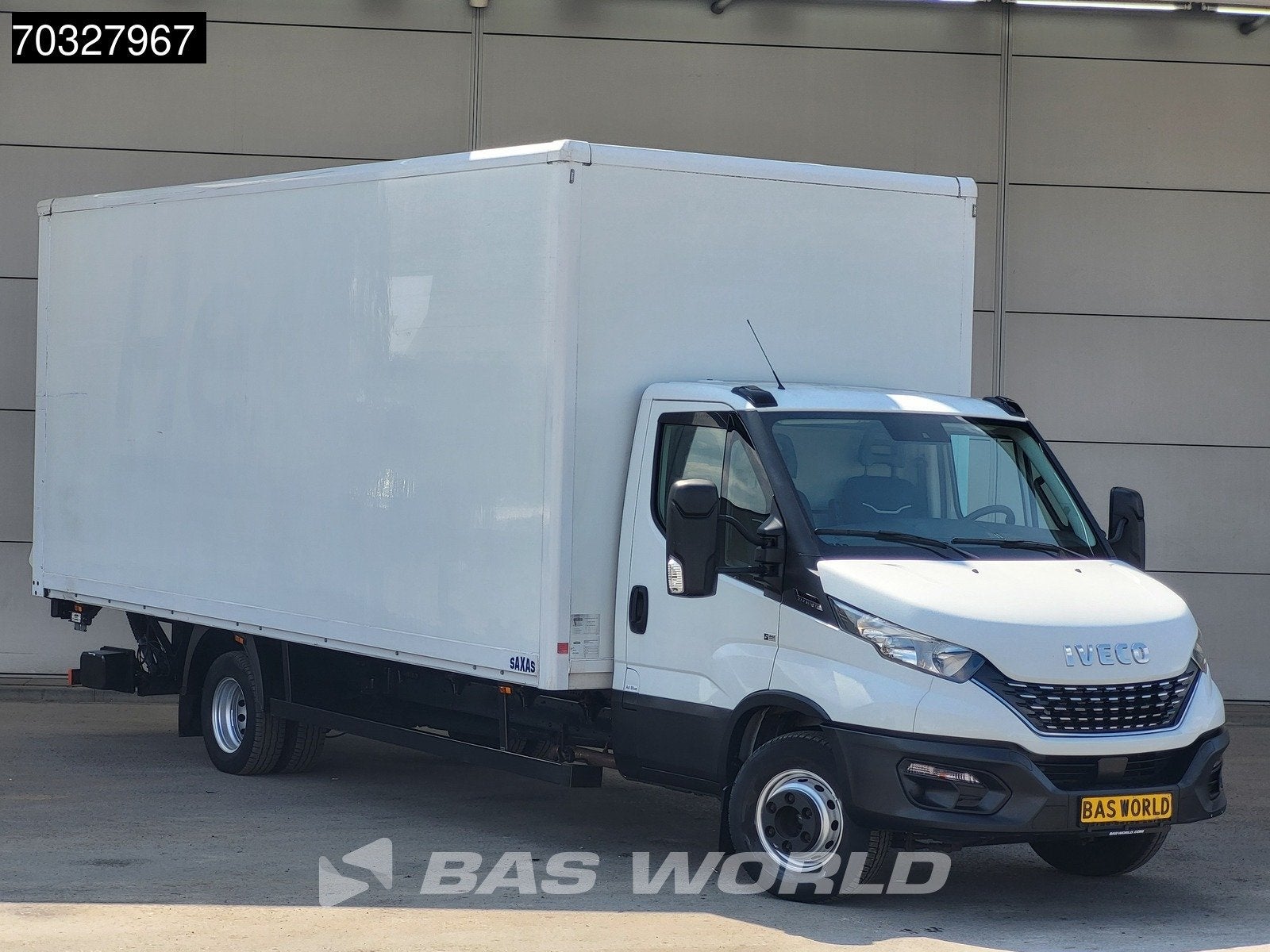 Iveco Daily 72C18 3.0L Automaat Bakwagen 1000KG Laadklep Luc, Automaat, Stof, Gebruikt, Euro 6