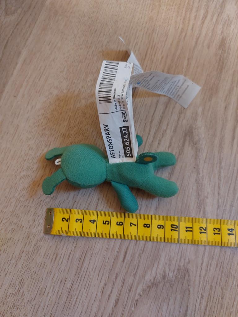 IKEA Alien knuffeltje 10 cm aftonsparv, Ophalen of Verzenden
