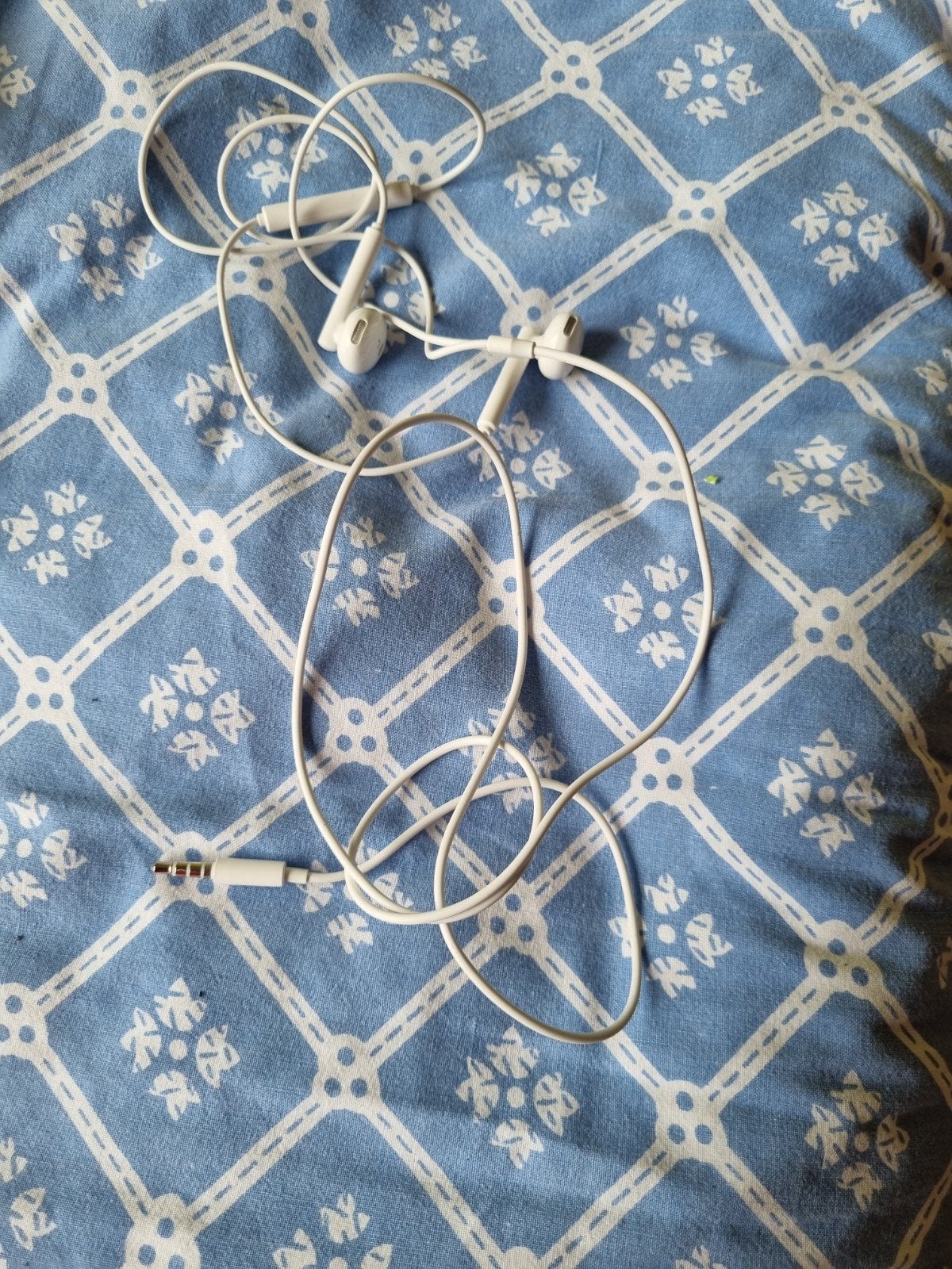 Witte bedrade in-ear koptelefoon met 3.5mm jack, Ophalen of Verzenden