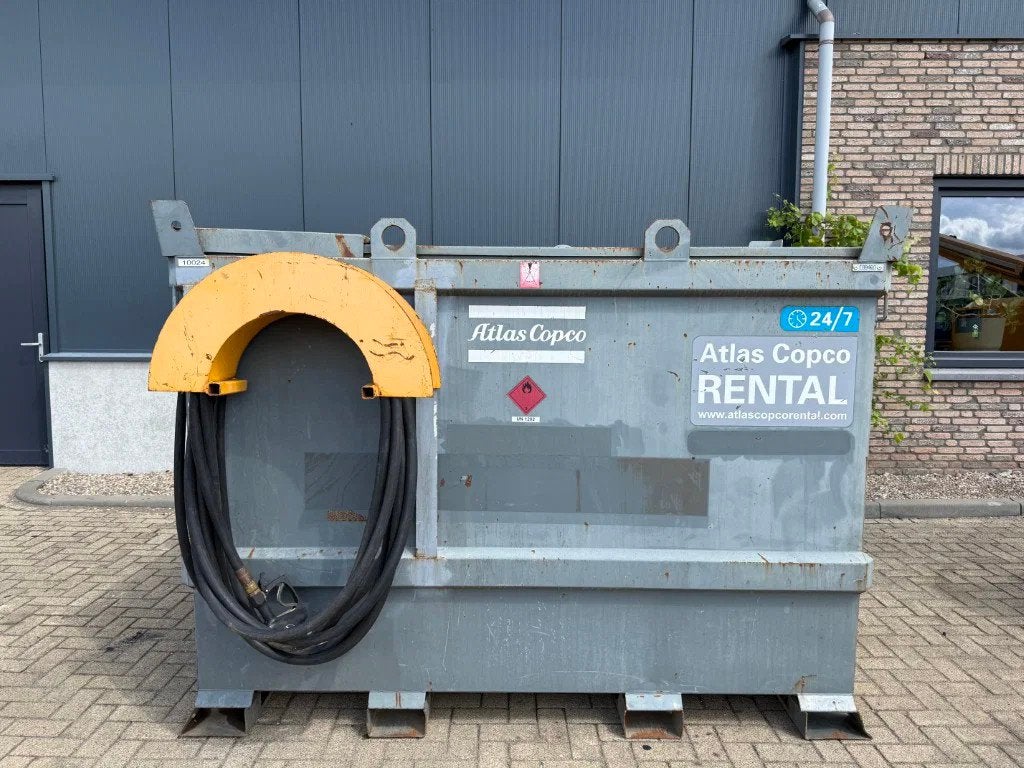 Tolsma IBC 3000 liter Dieseltank met 230 Volt Pompset Fuel T, Ophalen of Verzenden