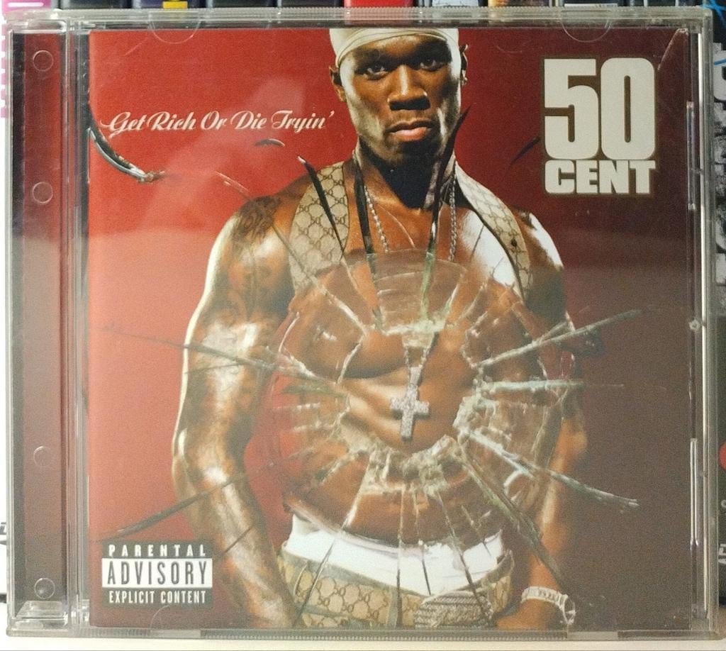 50 Cent - Get Rich Or Die Tryin' CD (2003), Cd's en Dvd's, Cd's | Hiphop en Rap, Ophalen of Verzenden, 2000 tot heden, Gebruikt