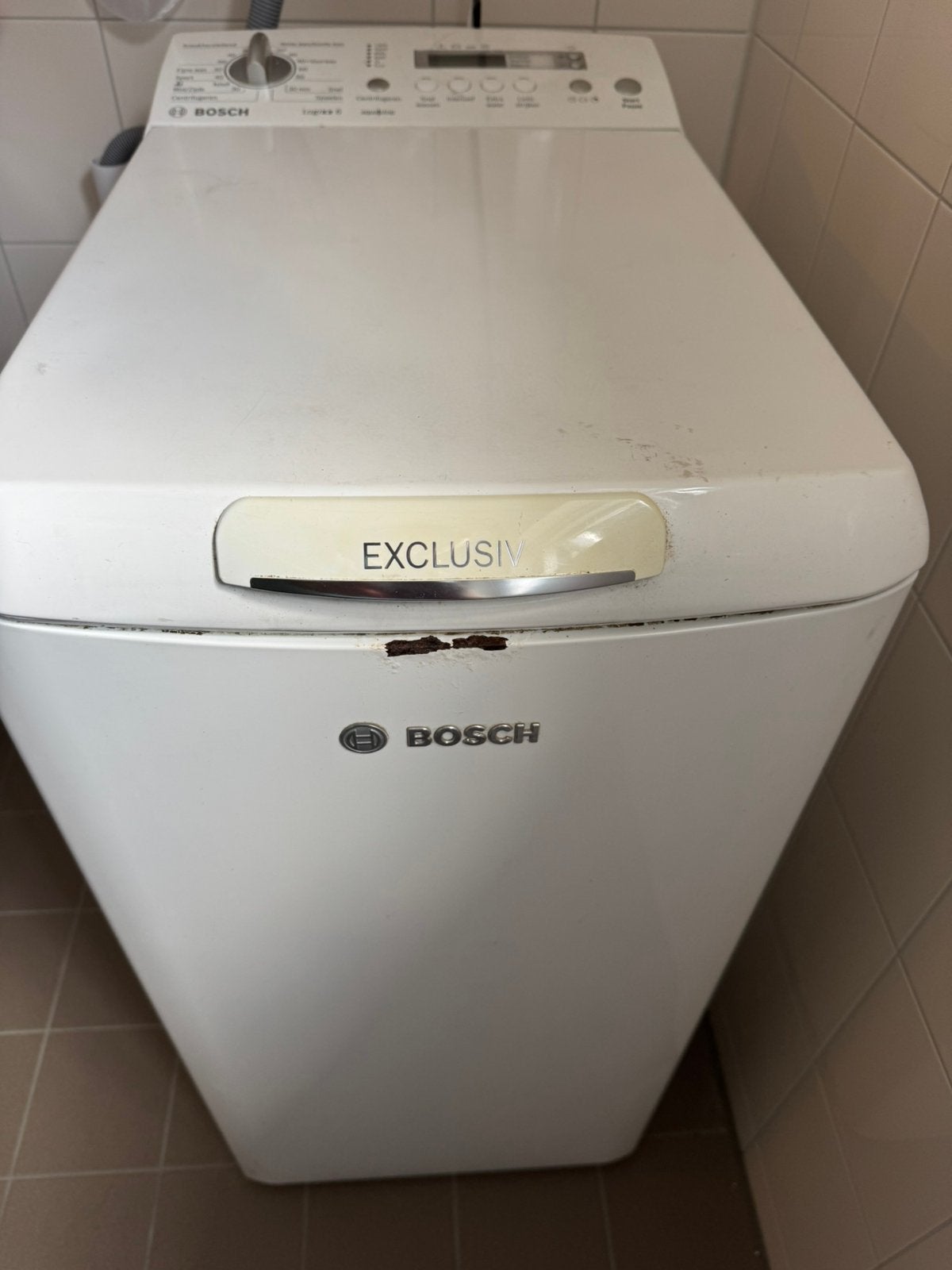 Bosch Logixx6 Bovenlader wasmachine, Ophalen, 1200 tot 1600 toeren, Gebruikt, 4 tot 6 kg