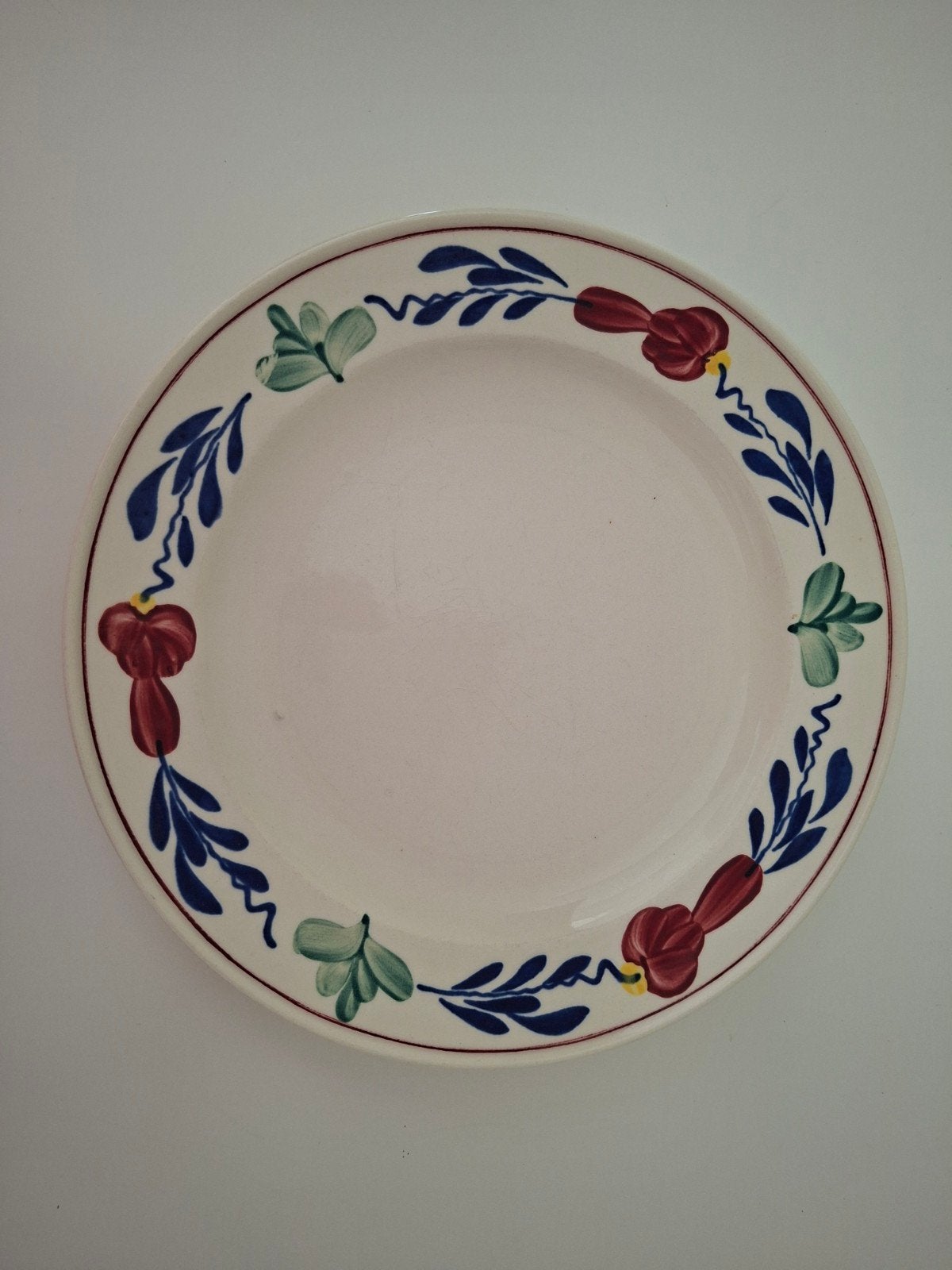 Boerenbont borden, Ophalen, Aardewerk, Bord(en)