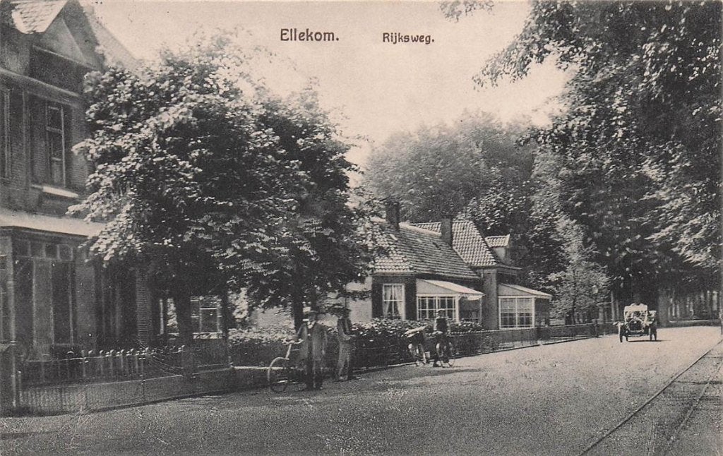 702-413-033 Ellecom Rijksweg, Verzamelen, Verzenden, Voor 1920, Gelderland