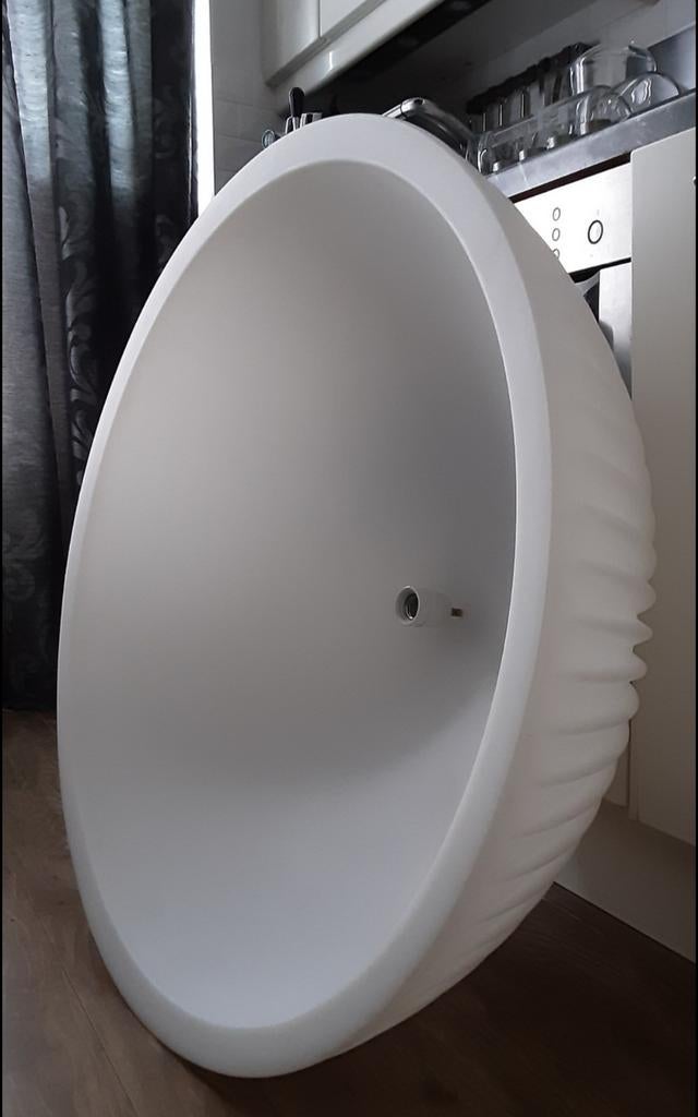 Lamp twv 480 Dome Rib hanglamp eettafellamp, Ophalen