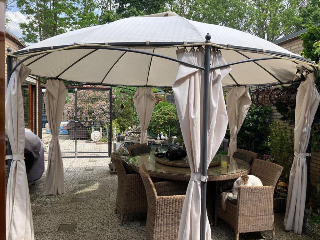Ronde paviljoen, Tuin en Terras, Overkappingen, Ophalen, Tuinpaviljoen
