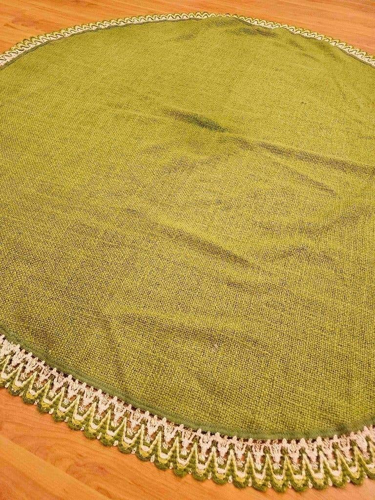 Groen rond tafelkleed 140/140, Djt@dejuistetoon.eu, Ophalen of Verzenden, Zo goed als nieuw, Mon Plaisir 19, Etten-Leur, Netherlands