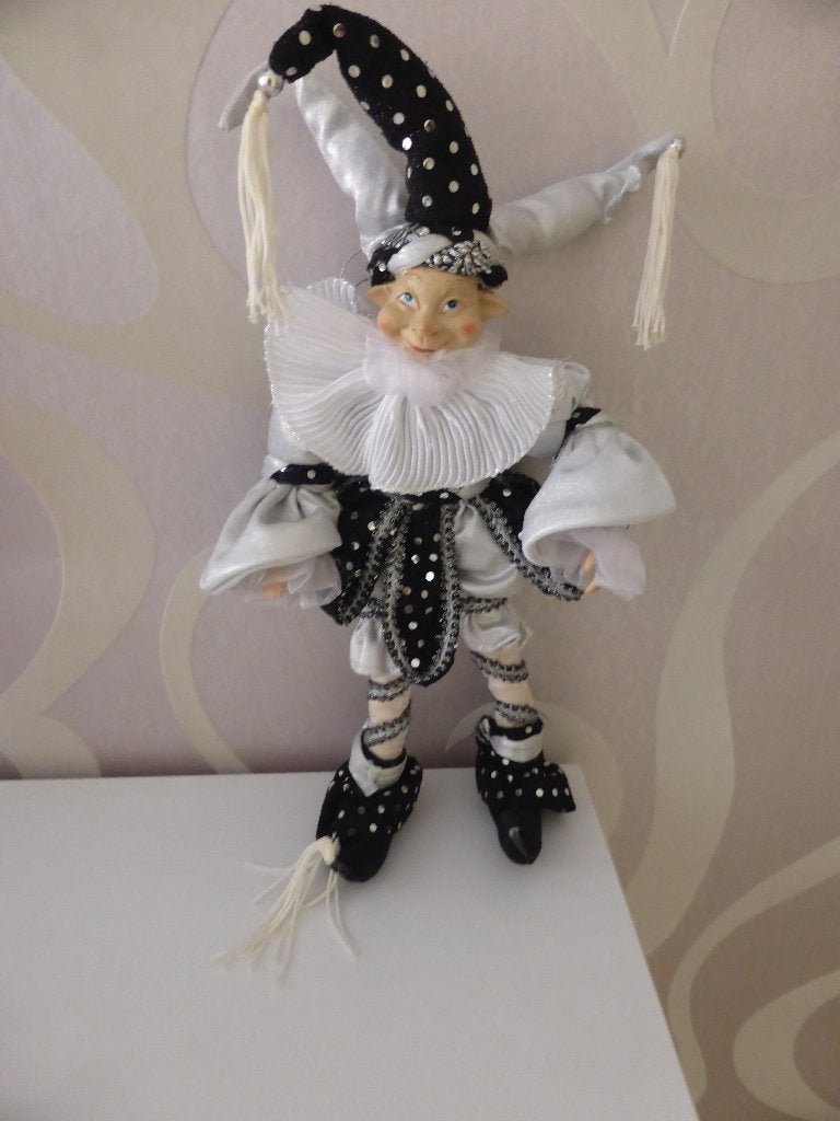 decoratie kerstnar van stof, Ophalen of Verzenden, Gebruikt