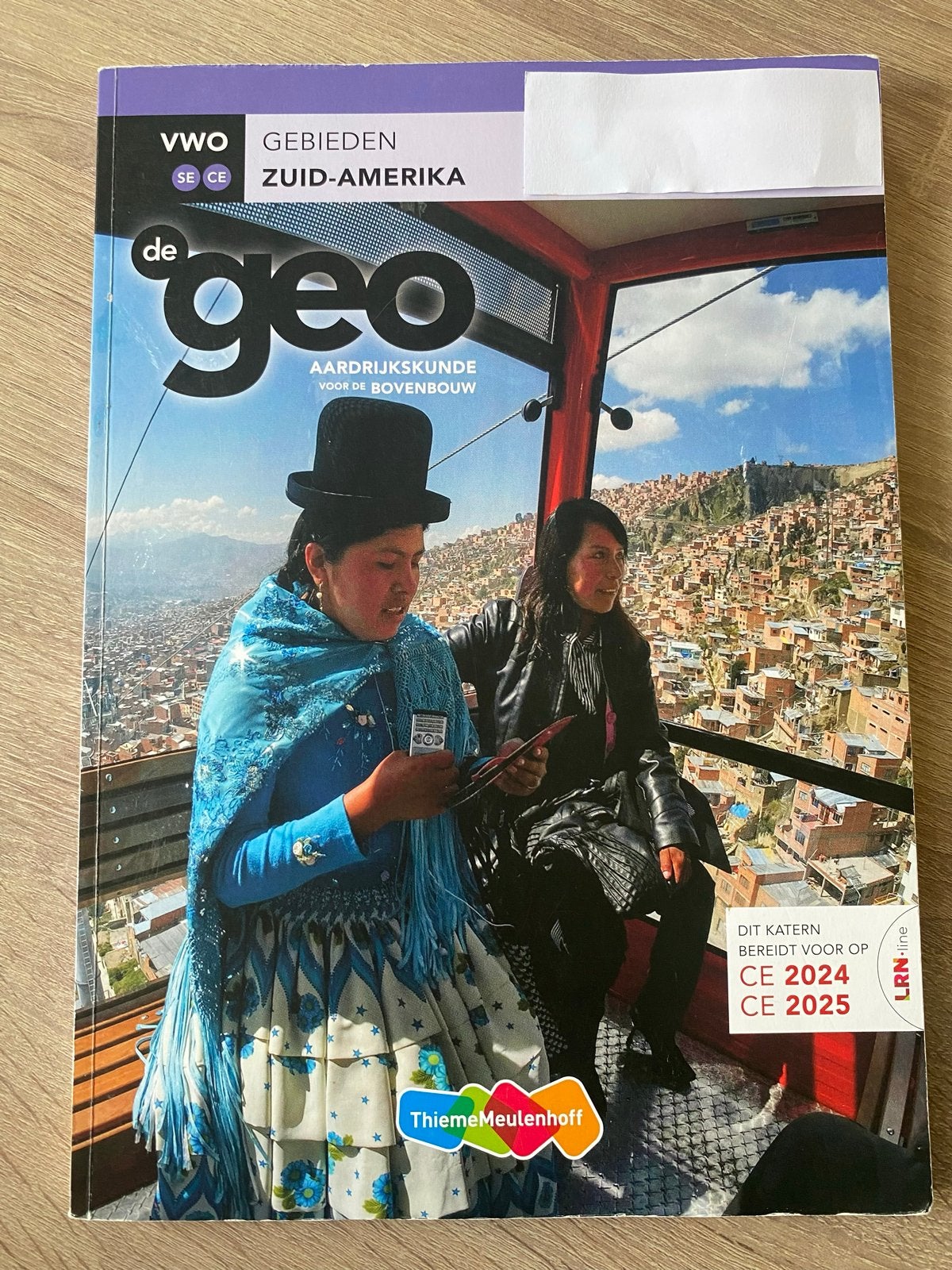 VWO Aardrijkskunde - De geo - Gebieden - Zuid-Amerika, Ophalen of Verzenden, Zo goed als nieuw, VWO, Aardrijkskunde