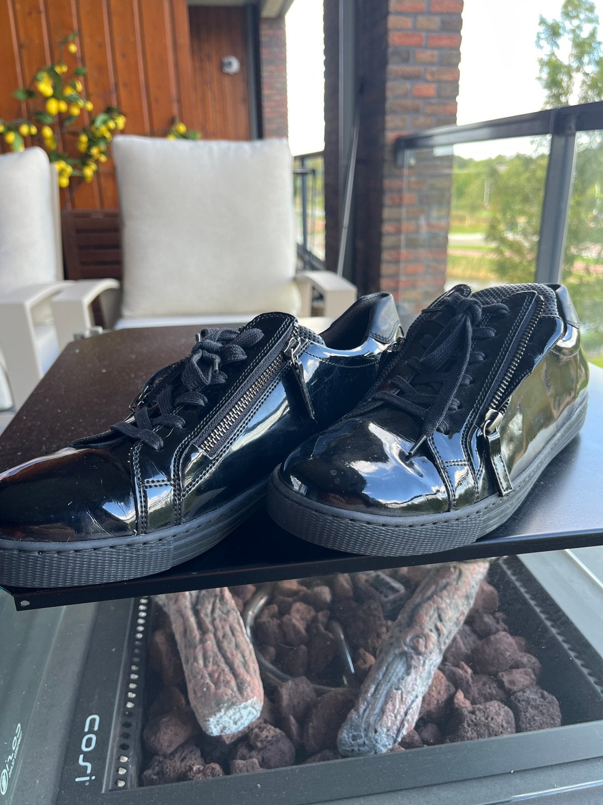 Gabor zwarte lak sneakers maat 42,5 - Nooit gedragen, Kleding | Dames, Schoenen, Ophalen of Verzenden, Nieuw, Zwart, Sneakers of Gympen