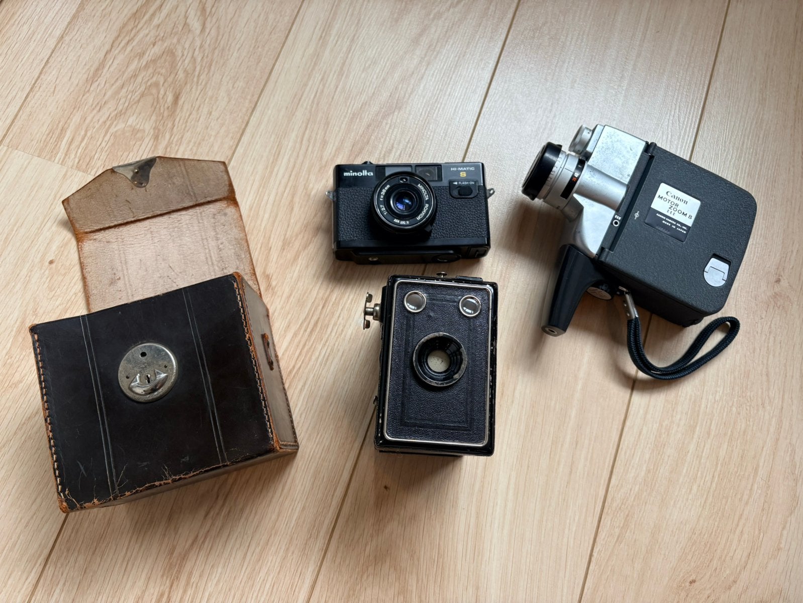 Oude cameras, Audio, Tv en Foto, Ophalen, Niet werkend, Compact, Overige Merken