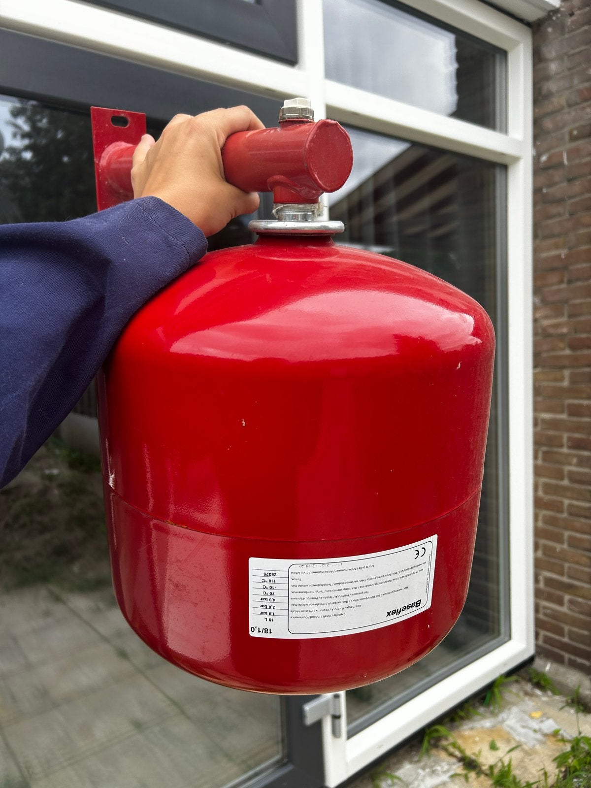 Baseflex Expansievat 18L voor CV-installaties, Ophalen, Zo goed als nieuw, Cv-ketel of Combi-ketel