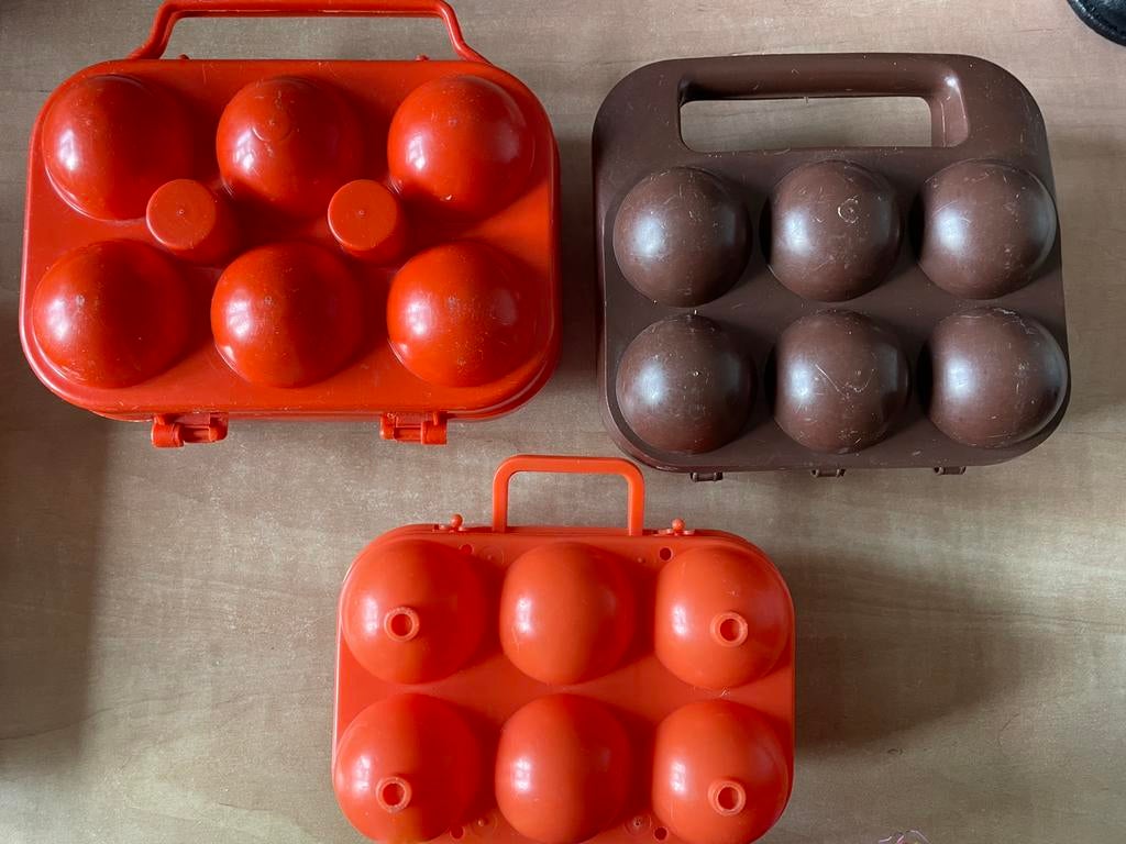 Vintage eierdoosjes, Verzamelen, Retro, Ophalen of Verzenden, Huis en Inrichting