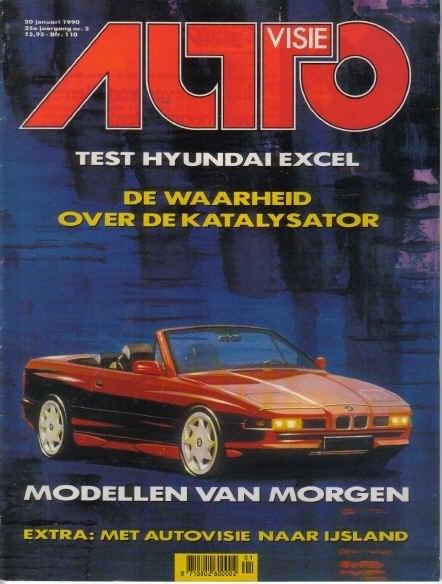 Autovisie 2 1990 : Morgan +4 - VW Golf G60 Rallye - Volvo, Ophalen of Verzenden, Gelezen, Algemeen