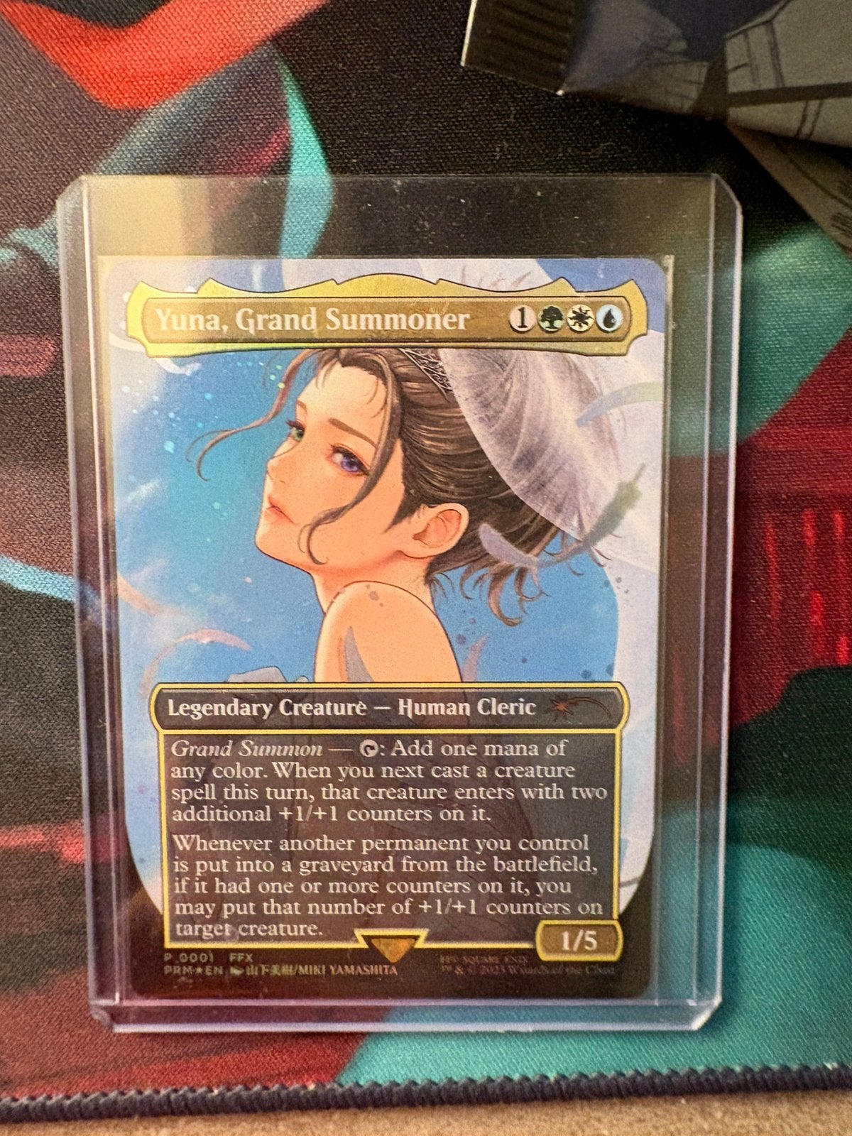 Yuna, Grand Summoner MTG, Ophalen of Verzenden, Zo goed als nieuw