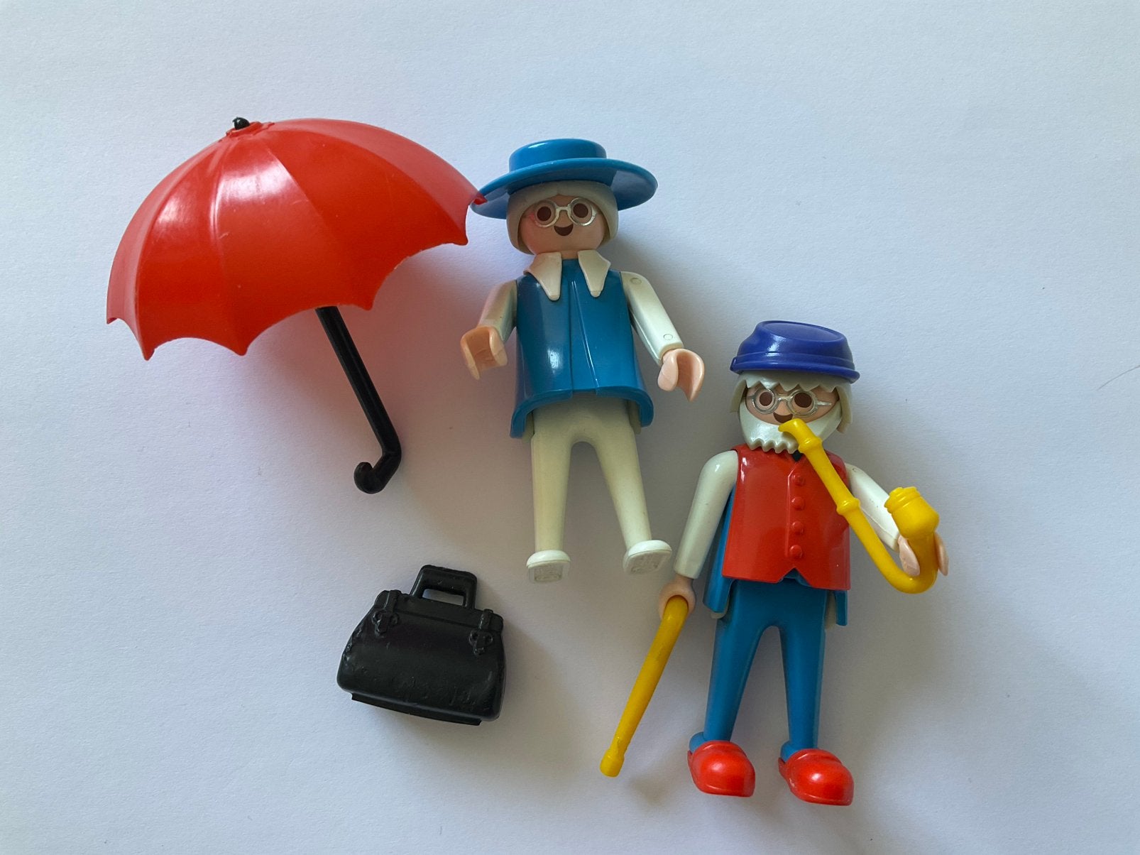 Playmobil nr. 3598 Opa en Oma., Kinderen en Baby's, Speelgoed | Playmobil, Ophalen of Verzenden, Zo goed als nieuw