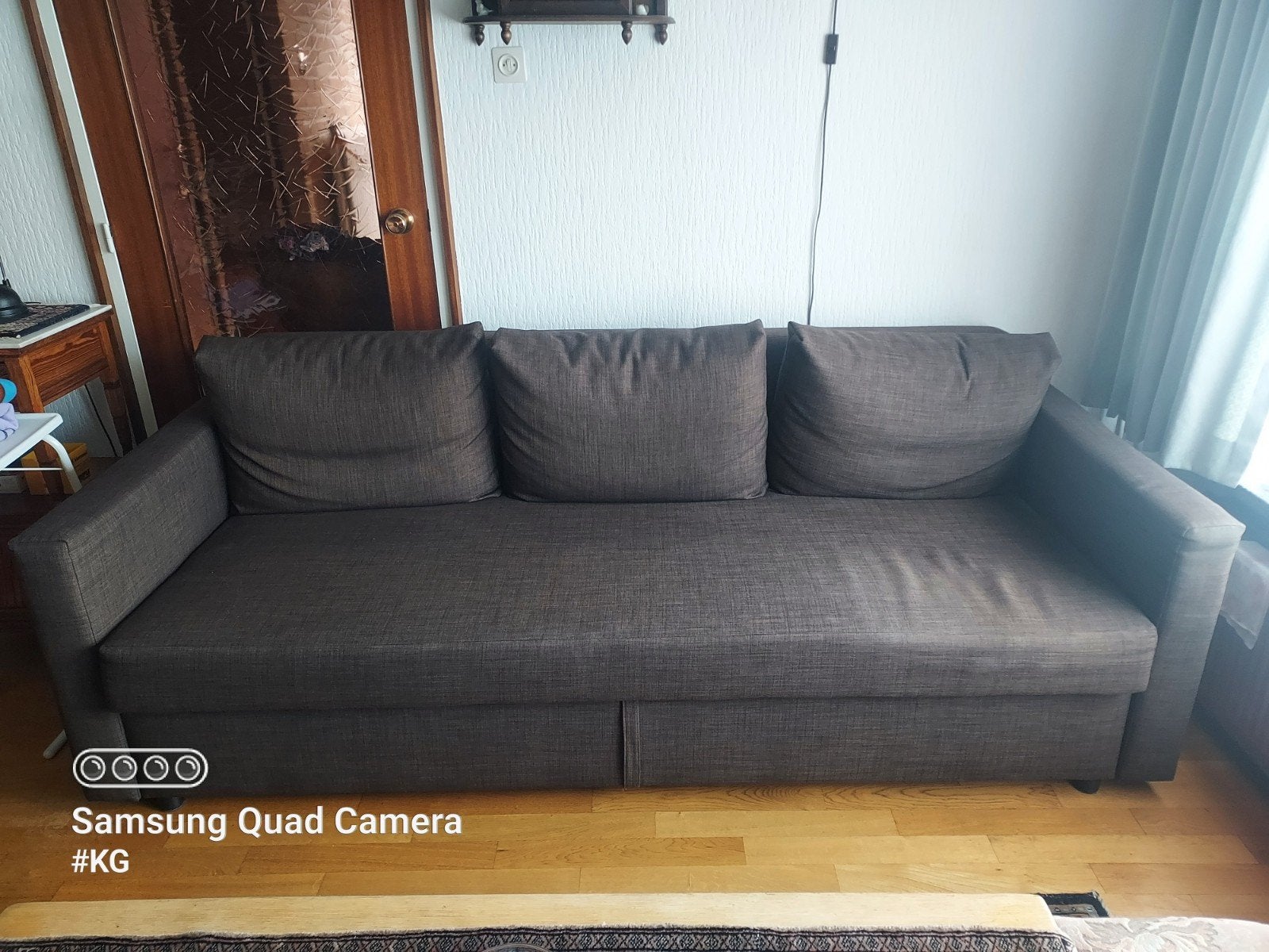 slaap bank, Huis en Inrichting, Ophalen, Tweepersoons, Bruin
