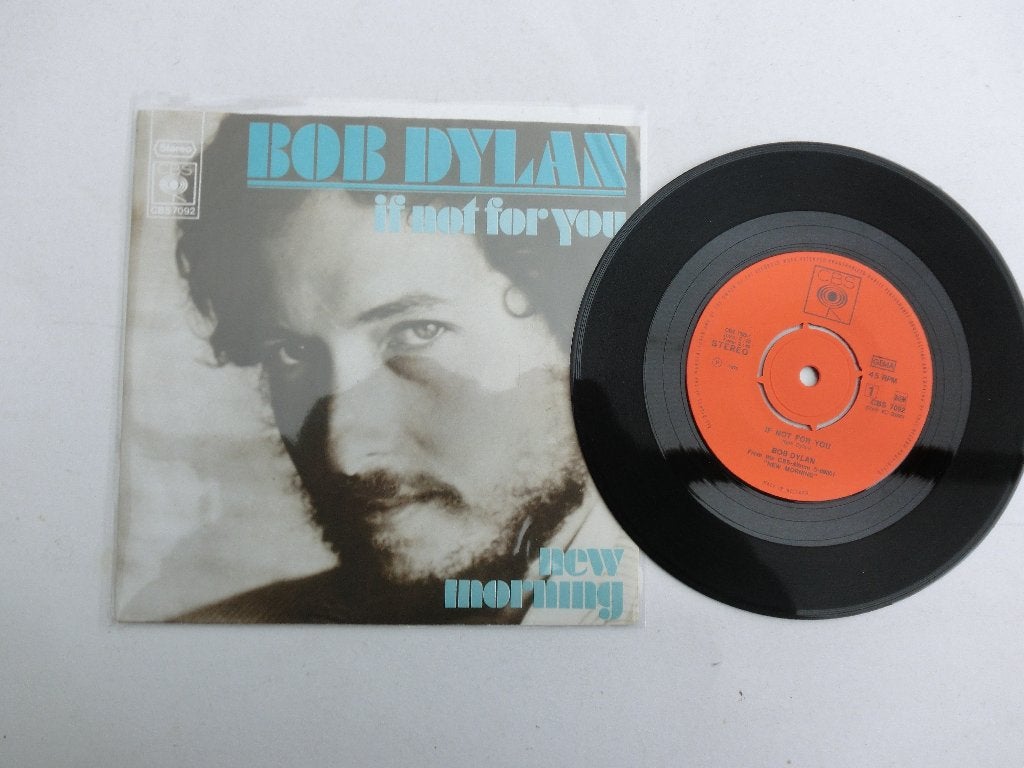Bob Dylan If not for you, Cd's en Dvd's, Ophalen of Verzenden, Zo goed als nieuw, 7 inch, Pop