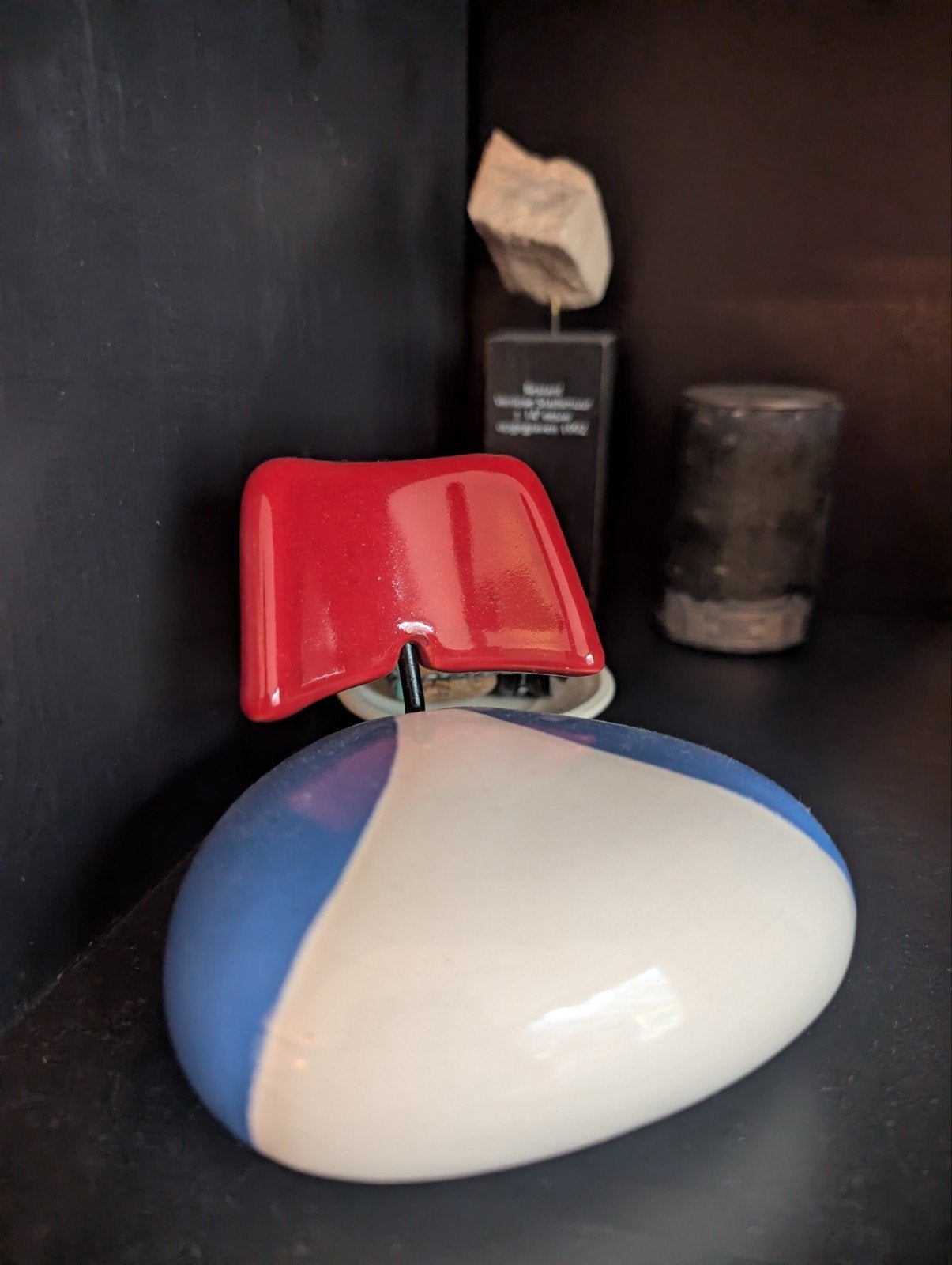 Keramisch Leolux Pallone beeldje - verzamelobject, Ophalen of Verzenden, Gebruikt