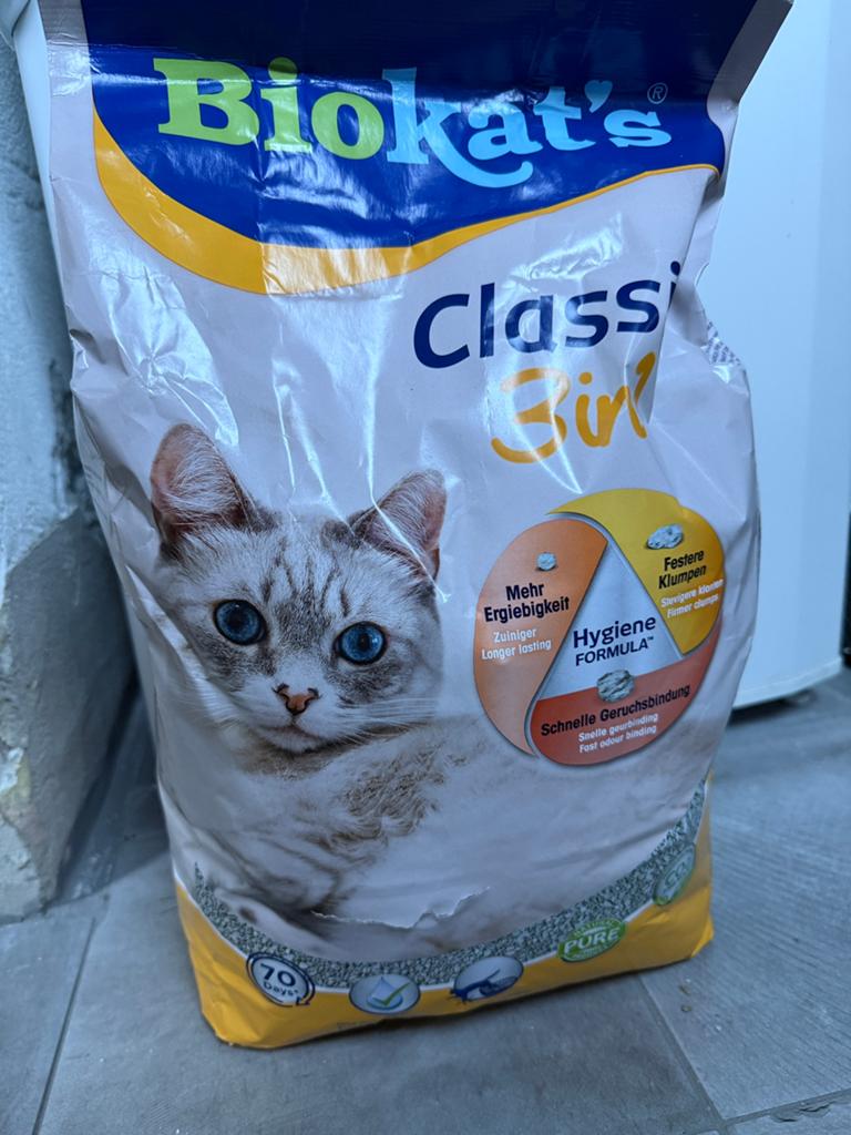 Bio Kat’s classic 18 liter kattenbakvulling, Ophalen, Nieuw, Gesloten