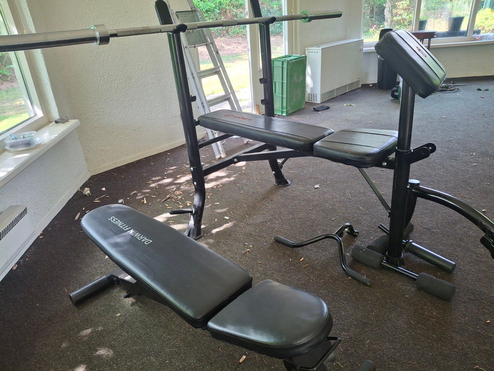 Complete Home Gym Set, Ophalen, Gebruikt, Benen, Dumbbell
