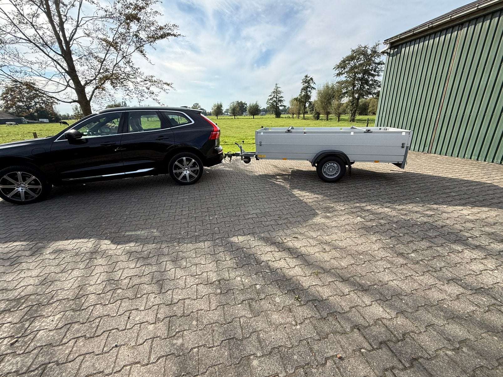 ANSSEMS bagagewagen | geremd 1200KG | laadruimte 301x126x48, Ophalen, Zo goed als nieuw