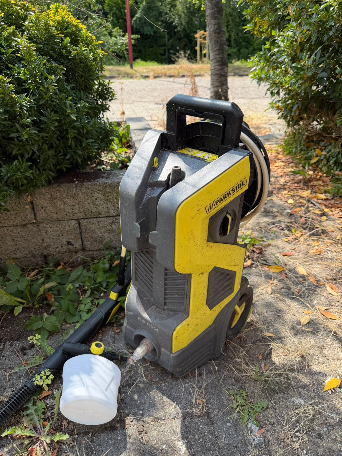 Parkside PHD 150 G4 hogedrukreiniger – 150 bar, Tuin en Terras, Ophalen, Gebruikt, Elektrisch