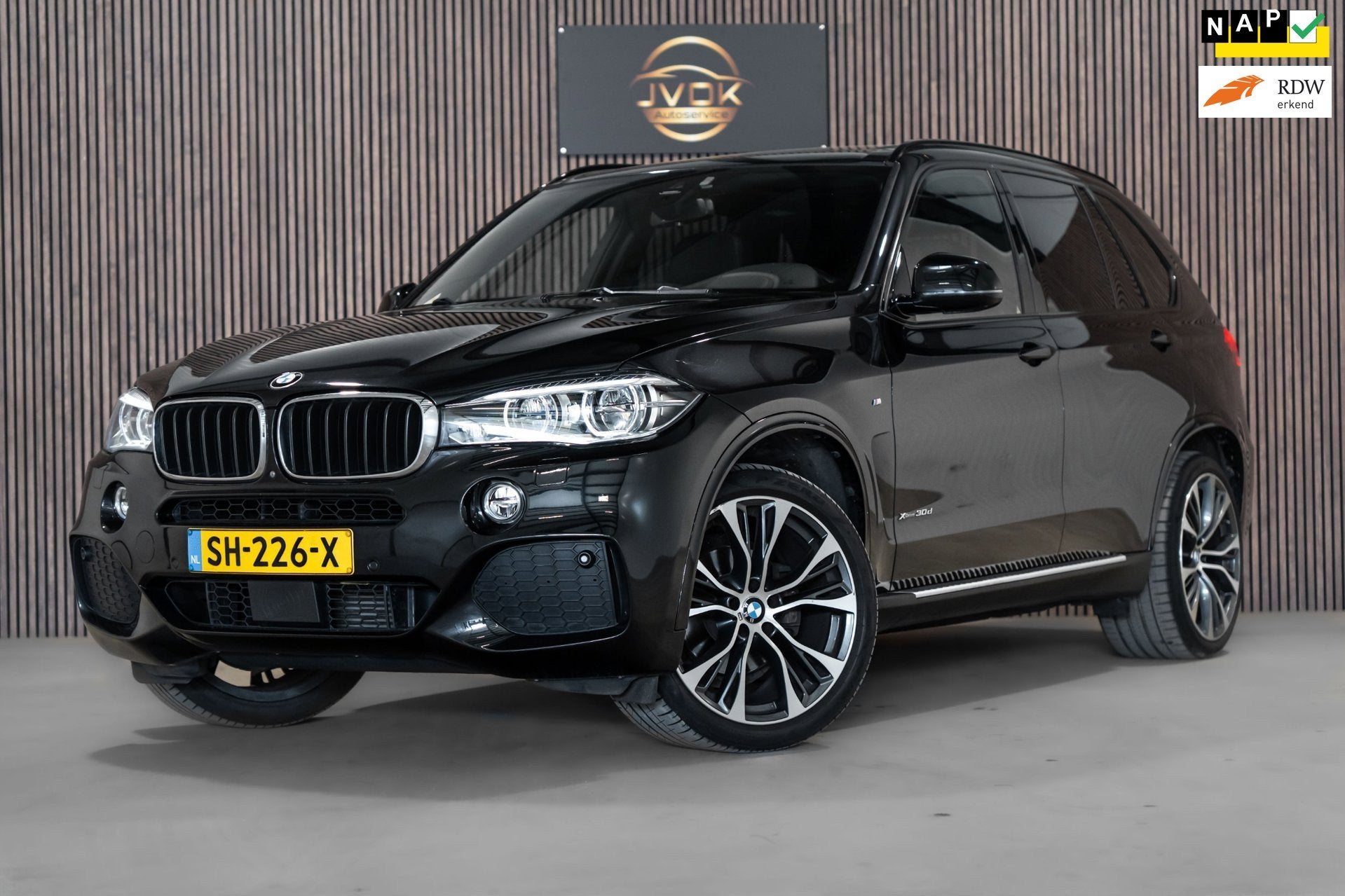 BMW X5 XDrive30d M-Sport 7p. Pano Leder Camera Led, Auto's, Automaat, Dealer onderhouden, Gebruikt, 2993 cc