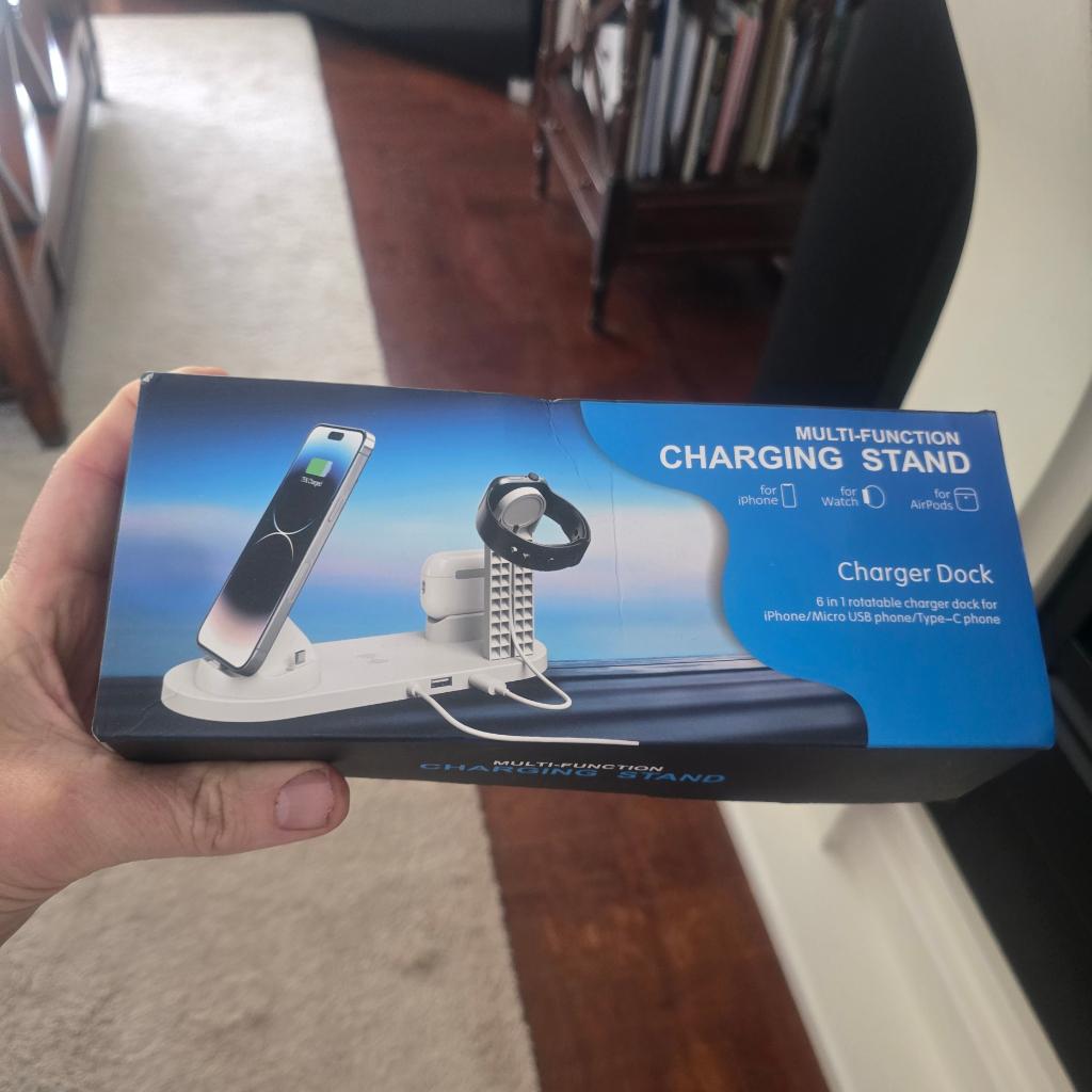 apple oplader charging dock 6 in 1, Ophalen, Nieuw