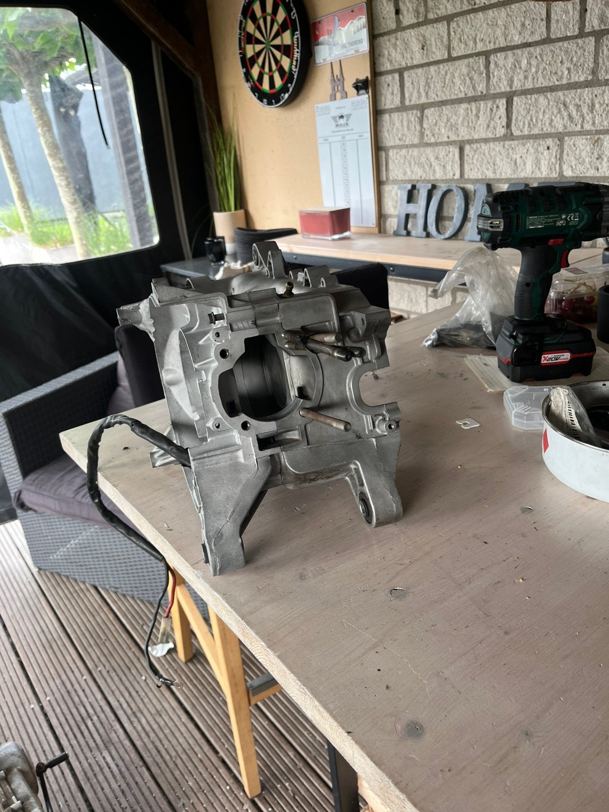 Gilera runner mo7 carter, Verzenden, Gebruikt