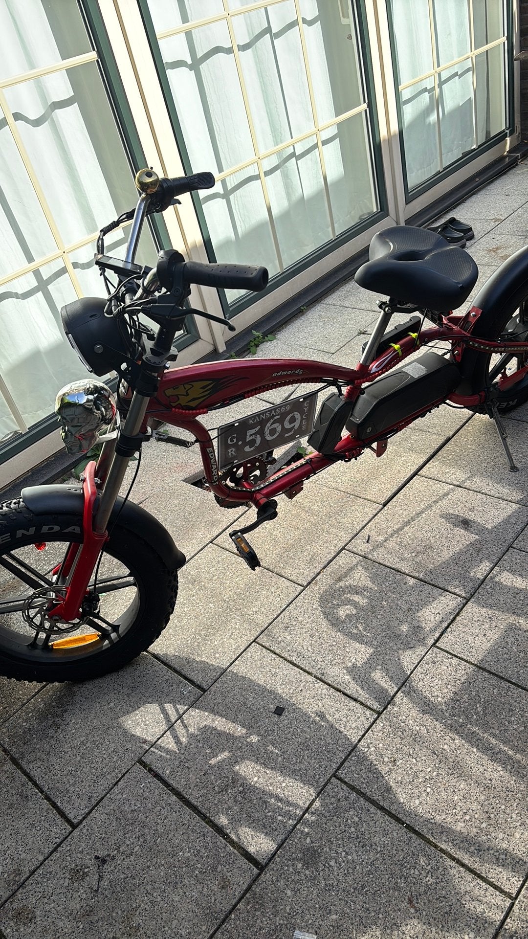 Chopper elektrische omgebouwd, Ophalen of Verzenden, Zo goed als nieuw, Overige modellen