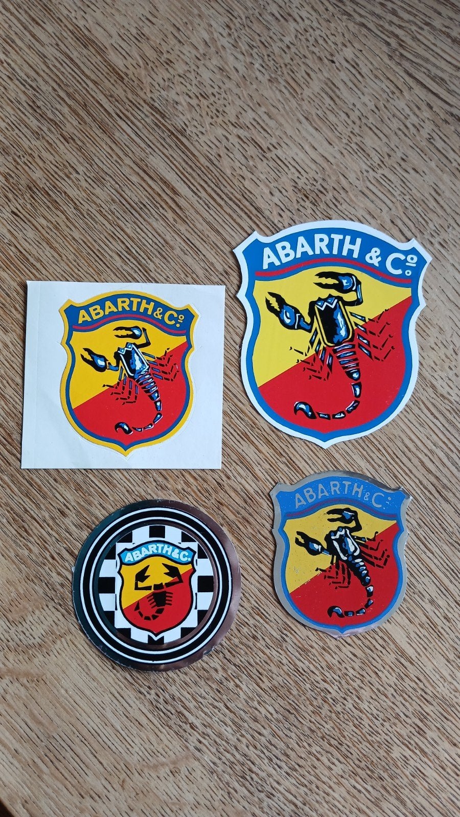 Stickers ABARTH Fiat tuning racing, ook los te koop, Auto diversen, Autostickers, Ophalen of Verzenden