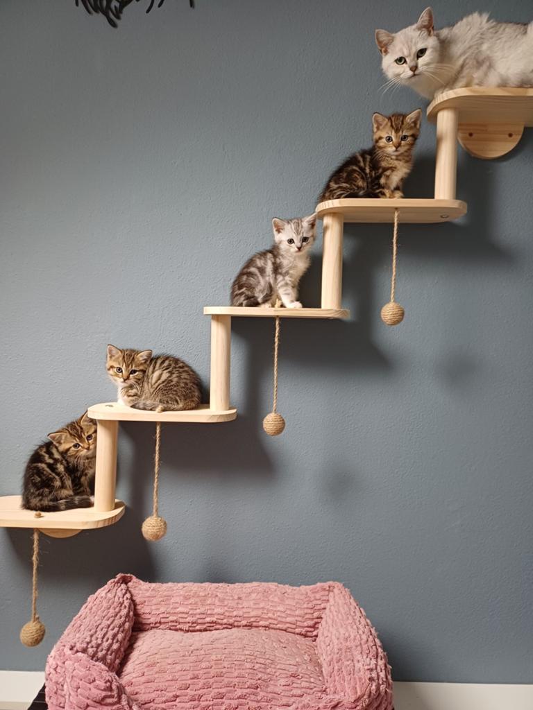 Prachtige Brits Korthaar x Ragdoll kittens beschikbaar, Meerdere dieren, Gechipt, 0 tot 2 jaar