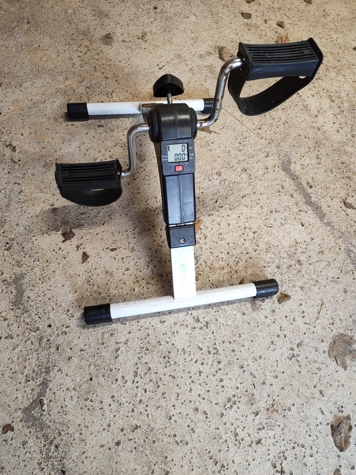 Bureaufietsje, Sport en Fitness, Fitnessapparatuur, Ophalen, Gebruikt, Metaal, Benen